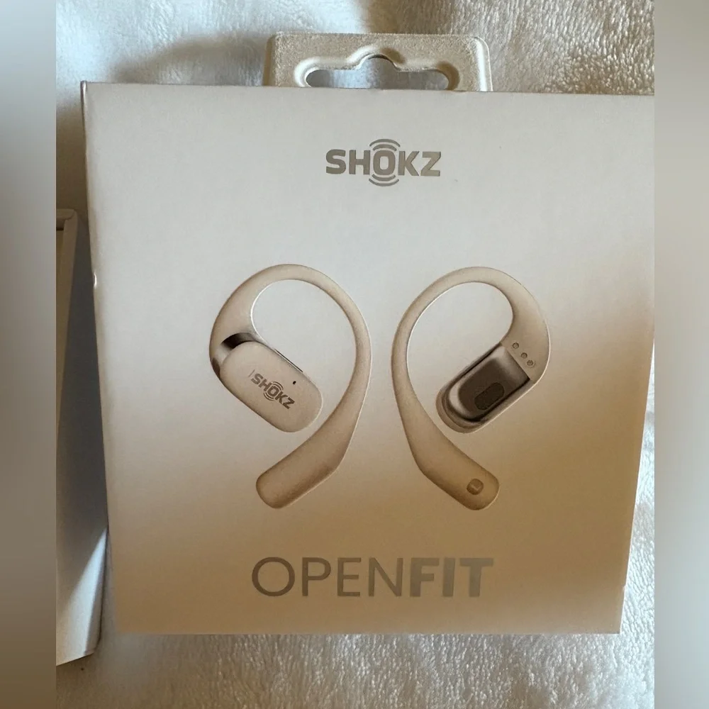 Shokz OpenFit Wireless Earbuds - Elegant Cream